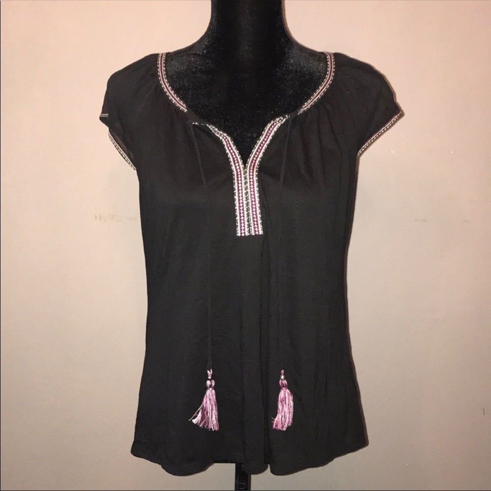 Like new White House BM medium boho blouse